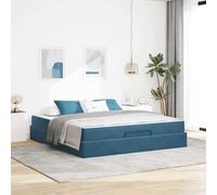 vidaXL Cama de Almacenamiento - Muebles Modernos para tu Dormitorio, Cómoda y Ahorra Espacio, con un Toque Urbano Contemporáneo y Diseño Elegante