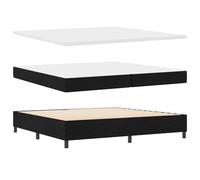 vidaXL Cama de Base de Caja con Colchón y Banco Gris Claro 80X200 cm Tela | Muebles de Dormitorio Elegantes Soporta a un Adulto Montaje Fácil Incluido Solución Funcional y Elegante Protector de Fund