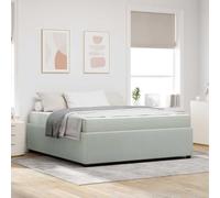 vidaXL Cama de - Mueble Moderno para tu Dormitorio, cómodo y con un diseño Minimalista. Colchón de Espuma, un Toque contemporáneo y Elegante en Madera ingenierada.