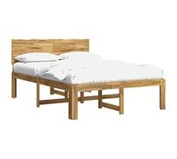 vidaXL Cama Doble con cabecero Rostock Blanco 120 x 190 cm
