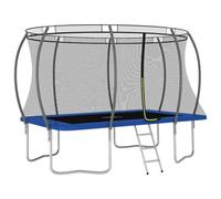 vidaXL Cama Elástica Rectangular Diversión Trampolín Juegos al Aire Libre Jardín Terraza Exterior Colchón de Saltar Deporte 150 kg 335x244x90 cm