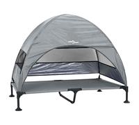 vidaXL Cama Elevada para Perros Manual Gris claro 127 x 81 x 108 cm