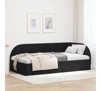 vidaXL Cama Esquina Moderno de Terciopelo - Cabecero Elegante y Estiloso para Dormitorio, Montado en la Pared