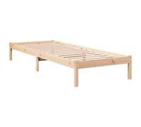 vidaXL Cama extralarga sin colchón Madera Maciza de Pino 100x220 cm, Cama, Muebles Dormitorio, Base de Cama, Cama Individual, armazón de Cama