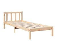 vidaXL Cama extralarga sin colchón Madera Maciza de Pino 100x220 cm, Mueble para Dormitorio, Camas, somier, Cama, Base de Cama, Cama Individual