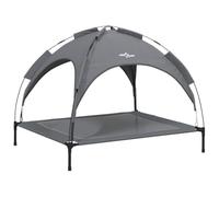 vidaXL Cama para Perros con Dosel Antracita Tela Oxford y Acero