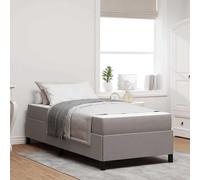 vidaXL Cama Tipo Box Spring Topacio, Negro 80 x 200 cm