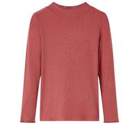 vidaXL Camiseta Infantil Manga Larga Cuello Alto Jersey Ropa de Niños Rojo Oscuro 104