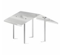 vidaXL Campana de Chimenea Plateado 50 x 60 x 37 cm Acero Inoxidable, Jardín y Terraza, Accesorios Modernos, Protección del Clima, Calentadores Fuera, Funda Ligera, Protectores de Hogar