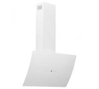 VidaXL Campana Decorativa 60cm Acero Inoxidable/Cristal Templado Blanco
