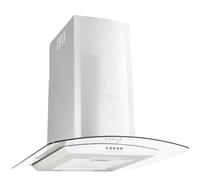 vidaXL Campana extractora de pared 60 cm acero inoxidable 756 m³/h LED