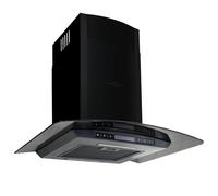 Vidaxl Campana Extractora Pared 60 Cm Acero Inoxidable 756 M³/h Negro