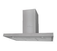 VidaXL Campana Plana De Acero Inoxidable 900 Mm