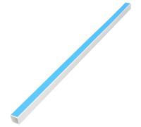 vidaXL Canaletas para Cables Autoadhesivas, Cubiertas Canales Gestiones de Cableado, Correctores de Cables, Protectores de Cableado para Hogar, PVC