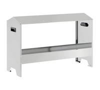 vidaXL Canalón de alimentación para Pollos Plateado 81 x 32 x 53,5 cm, Guía introductoria, Consejos para Principiantes, navegando lo básico de la Cocina y la alimentación Saludable para Mejorar Las r