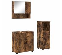 vidaXL Carcabinet de baño, Estante de Pared, Mueble Moderno, Espejo, ahorrador de Espacio, decoración Interior Actual, estación de Aseo