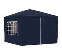 vidaXL Carpa Celebraciones 3x3 m Azul Toldo Marquesina Cenador Tienda Cubierta