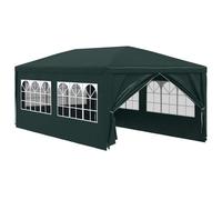 vidaXL Carpa Celebraciones 3x6m Verde Toldo Marquesina Cenador Tienda Cubierta