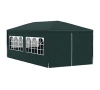 vidaXL Carpa Celebraciones 3x6m Verde Toldo Marquesina Cenador Tienda Cubierta