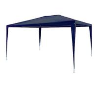 vidaXL Carpa Celebraciones PE Azul 3x4 m Pabellones Cenadores Jardín Exterior
