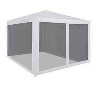 vidaXL Carpa de Celebraciones con 4 Paredes de Malla 3x3 m