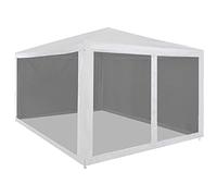 vidaXL Carpa de Celebraciones Plegable con 4 Paredes de Malla 4x3 m