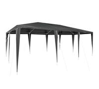 vidaXL Carpa de Fiesta Antracita 600 x 400 x 266 cm, Tienda Moderna Plegable para jardín y terraza, toldo Resistente, Sombra Rectangular para Fiestas y Bodas