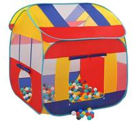 vidaXL Carpa de Juegos con 550 Bolas Piscina Tienda Parques Viajes Playa Campamentos Casita Juguete Cumpleaños para Niñas Niños Bebés