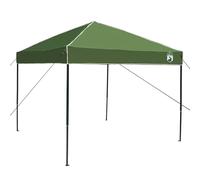 vidaXL Carpa Exterior Verde de Tela Oxford de 250 x 250 x 227 cm, fácil de Montar y Moderna, Resistente a la Intemperie, jardín y la terraza. Necesita Que la monten Dos Personas. So