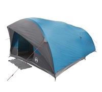 vidaXL Carpa Gran para 10 Personas, en Forma de túnel. Es Impermeable, Tiene una Estructura de Fibra de Vidrio Resistente, Cierre de Cremallera y Mucho Espacio. ¡Ideal para Acampar, Hacer reuniones