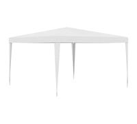 vidaXL Carpa para Celebraciones Estructuras Parasoles Quitasoles Sombrillas Piscina Playa Terraza Solarium Balcón Casa Blanco 4x4 m