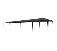 vidaXL Carpa para Celebraciones PE Gris Antracita 3x12m Cenador de Exteriores
