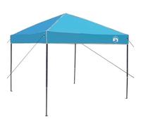 vidaXL Carpa para Fiestas Azul 250 x 250 cm, diseño Pop-up, Tela Oxford, Moderna para el Exterior. Incluye toldito y Bolsa de Transporte Resistente. Ideal para Sombra Solar, jardín