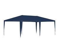 vidaXL Carpa para Fiestas, Cenador para Fiestas Reuniones, Toldo Exterior Resistente al Agua, Carpa para Jardín Terraza, Azul 4x6 m