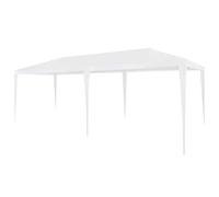 Carpa para fiestas PE blanca 3x6 m