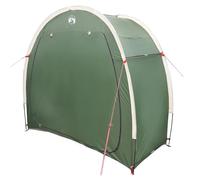 vidaXL Carpa para Guardar Bicicletas Waterproof en Verde | Cierre de Cremallera Fuerte, Tela Que Respira y diseño Resistente al Viento Proteger tu Equipo de Ciclismo.