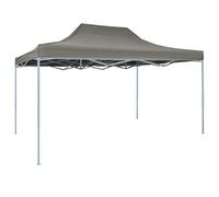 vidaXL Carpa Pleglable Pop-Up Gris Antracita 3x4,5 m Tienda Campaña Campamento