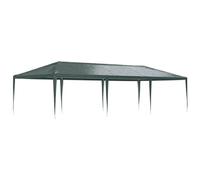 vidaXL Carpa Profesional para Fiestas, Cenador para Bodas Acampada, Toldo Resistente al Agua, Carpa de Jardín Patio Terraza, Verde