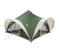 vidaXL Carpa Tipi con Techo Verde 18 Personas Poliéster y Acero