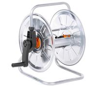 vidaXL Carrete de Pared para Manguera de 50 m 1/2" Acero, portamanguera, enrollador de Manguera, Carrete de Manguera de jardín, portamangueras