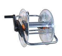 vidaXL Carrete de Pared para Manguera de 50 m 1/2" o 35 m 3/4" Acero, portamanguera, enrollador de Manguera, Carrete de Manguera de jardín