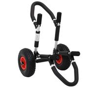 vidaXL Carrito Sup para Tabla de Surf Plegable 45 kg Aluminio