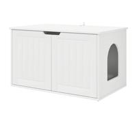 vidaXL Casa para Gatos 85 x 55 x 50 cm Madera de ingeniería