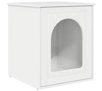 vidaXL Casa para Gatos Brillante 53 x 52 x 62 cm Madera de ingeniería