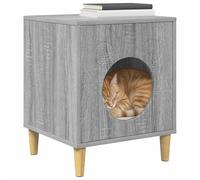 vidaXL Casa para Gatos Sonoma Gris 42,5 x 40 x 53 cm