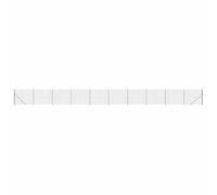vidaXL Cerca de alambre con brida gris antracita 1,4x25 m