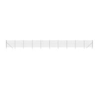 vidaXL Cerca de Alambre de Acero galvanizado Gris Antracita 1,6x25 m