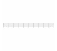 vidaXL Cerca de Alambre de Acero galvanizado Gris Antracita 1,8x25 m