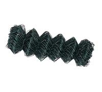 vidaXL Cerca de eslabones de cadena Verde 10 x 0,6 m Acero, Valla de jardín y terraza, rectangular, material duradero, resistente a UV, protección moderna al aire libre