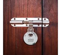 vidaXL Cerraduras tipo disco con llaves 12 pcs Plateado 7 x 2.3 x 7 cm, Oficina, Circular, Transicional, Papelería Duradera, Ideal para Espacios de Trabajo, Incluye Diseños Únicos y Características F